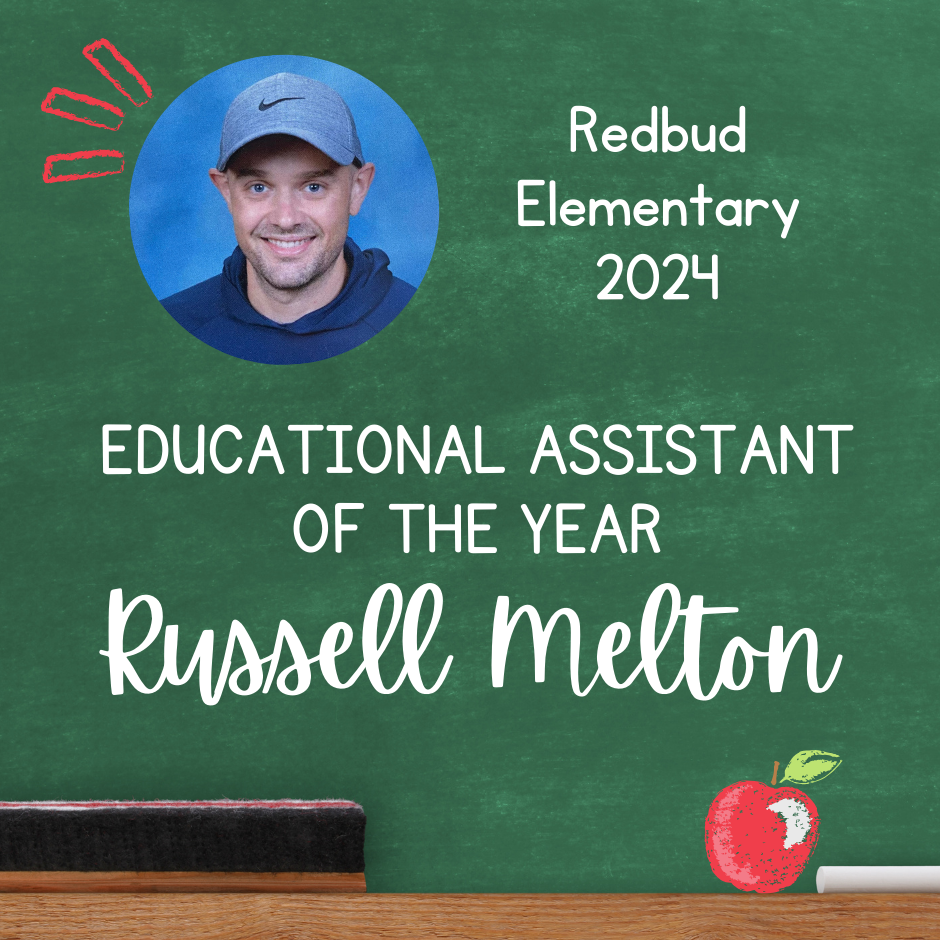 Educational Assistant of the Year Russell Melton